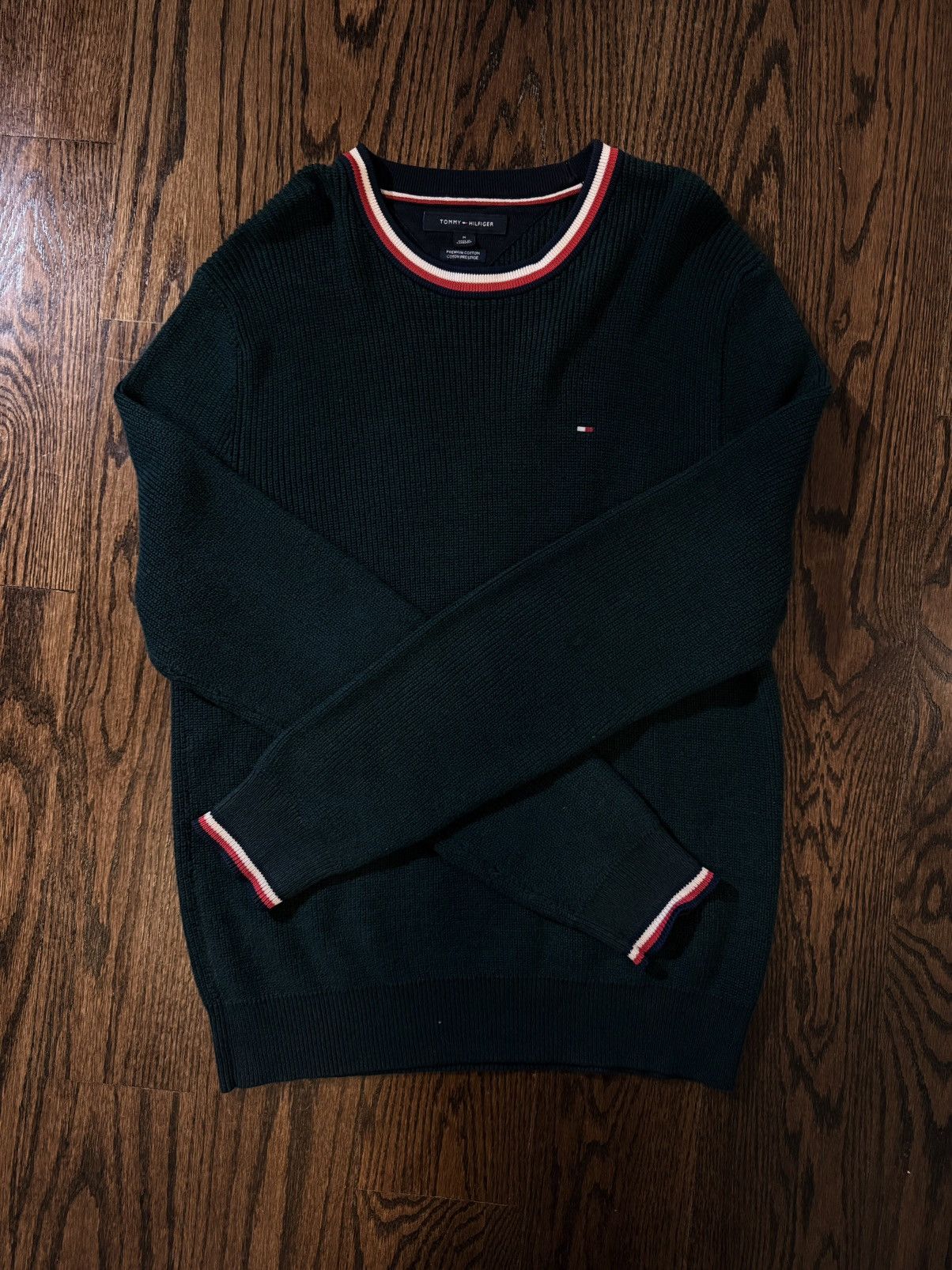 Tommy Hilfiger Tommy Hilfiger Cotton Knitwear Sweater Size US M / EU 48-50 / 2 - 4 Thumbnail