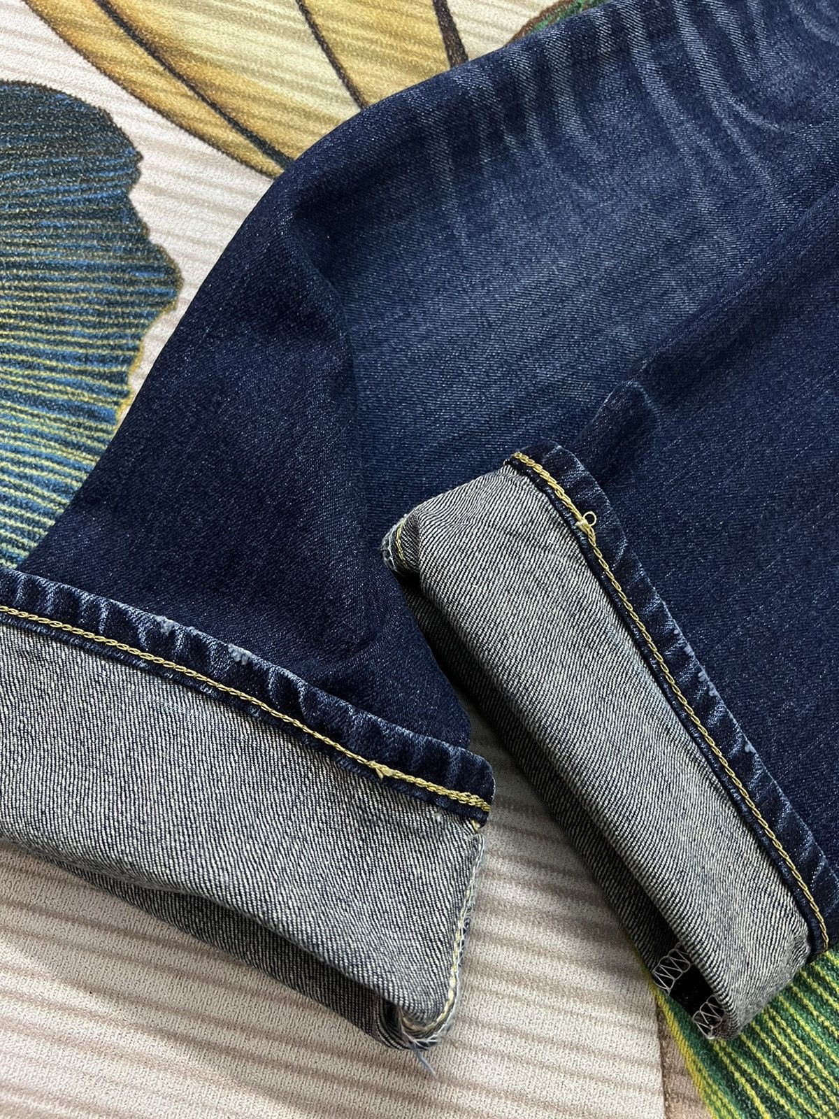 Edwin × If Six Was Nine VINTAGE EDWIN WHITE TAG DISTRESSED JEANS VERY RARE Size US 34 / EU 50 - 13 Thumbnail