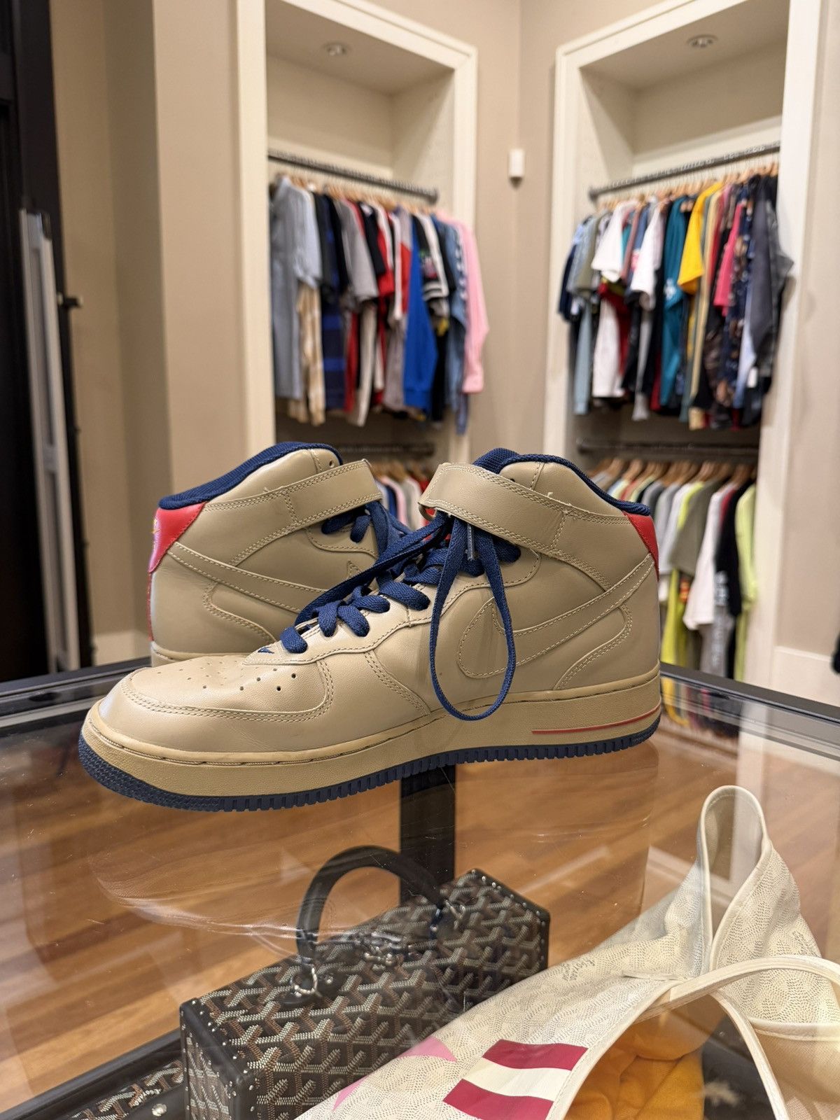 Nike Nike Air Force 1 Mid ‘Tuskegee (2004)’ Size US 11.5 / EU 44-45 - 4 Thumbnail
