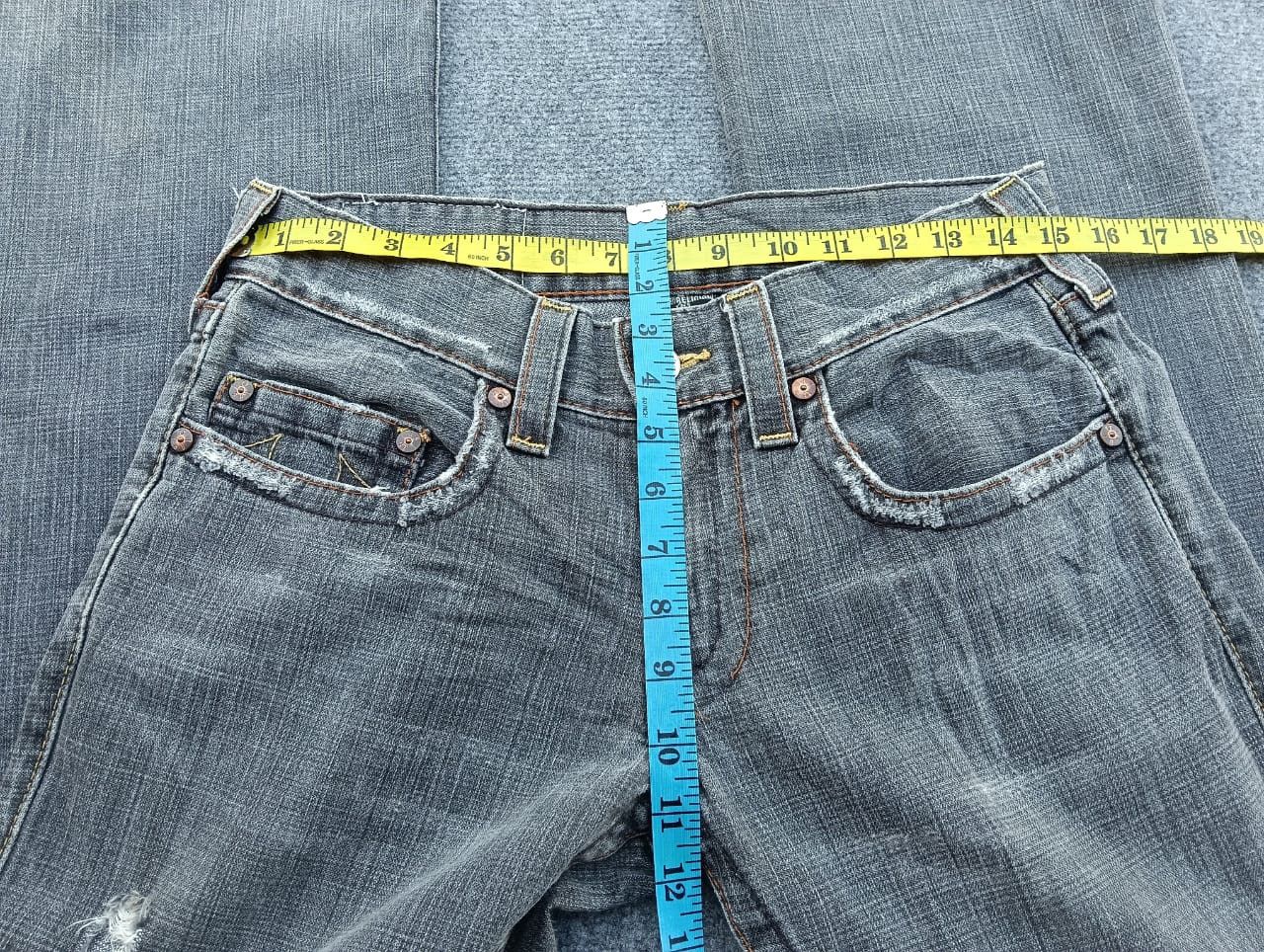True Religion Distressed True Religion Bootcut Jeans Made in USA Faded. Size US 30 / EU 46 - 9 Thumbnail