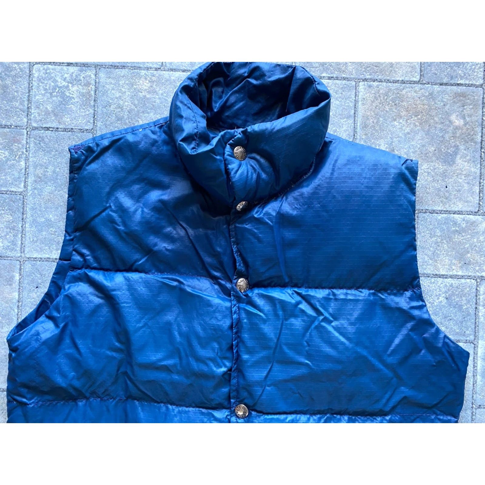 The North Face VINTAGE The North Face Vest Mens XS Blue Down Puffer Vest 70s 80s Size US XS / EU 42 / 0 - 4 Thumbnail
