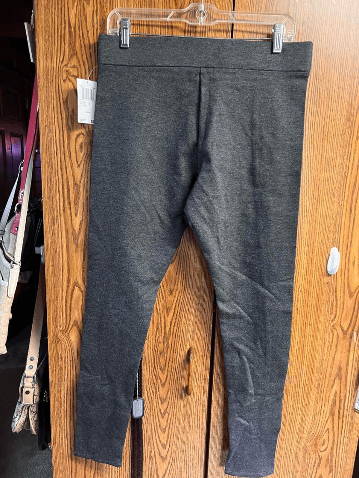 Designer Philosophy Gray Legging Sz M NWT Size 32" / US 10 / IT 46 - 1 Thumbnail