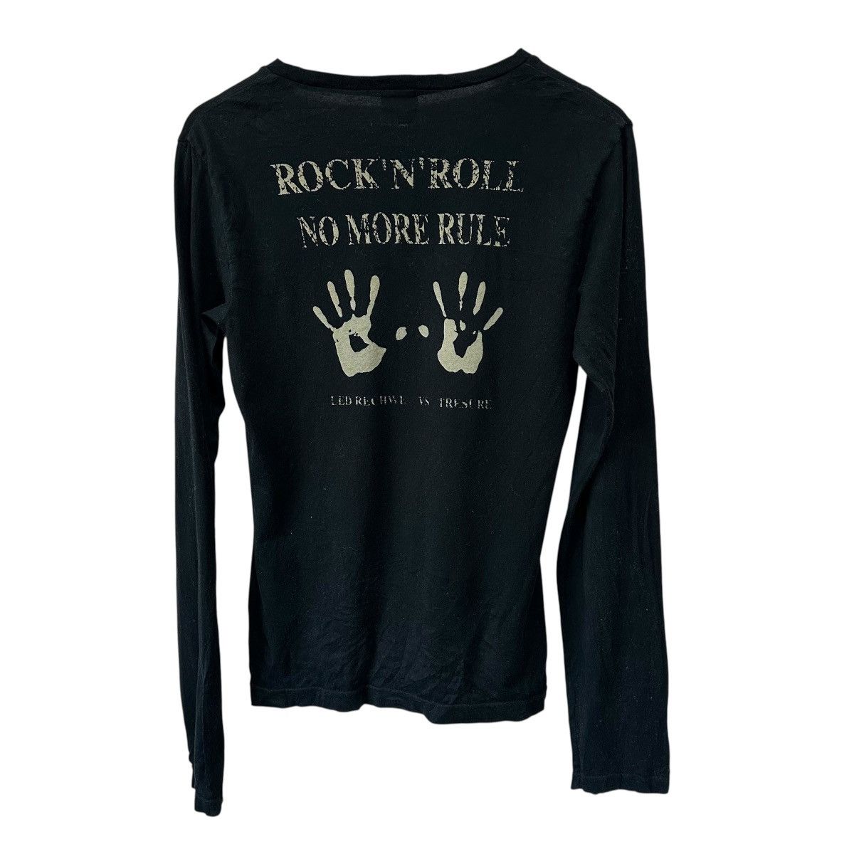 Japanese Brand Led Rechwe Made in Japan Rock N Roll No More Rule T-Shirt Size US S / EU 44-46 / 1 - 1 Thumbnail