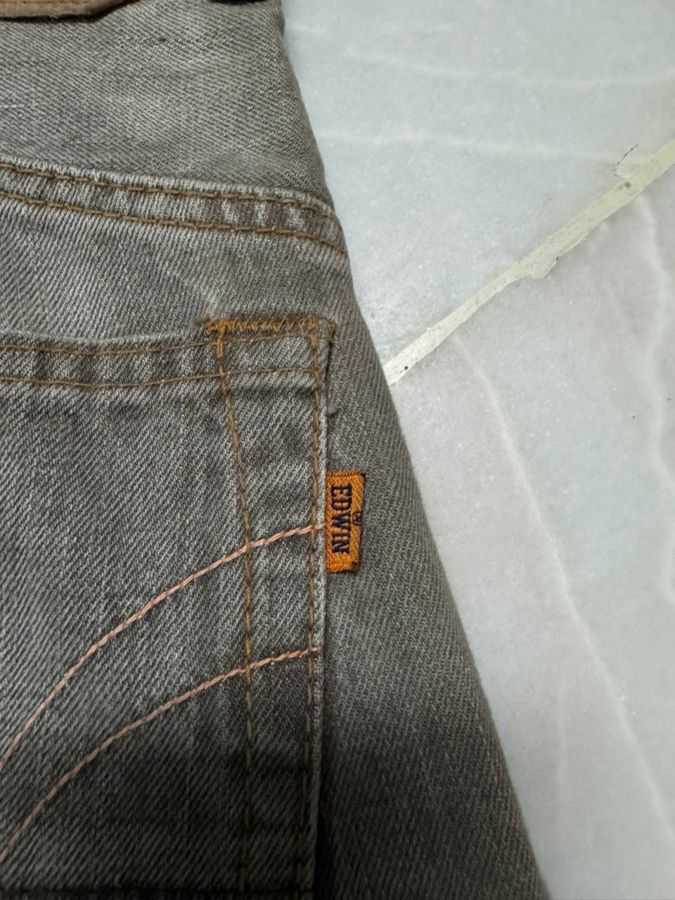 Kapital Insane💥90s Edwin Half Selvedge Rusty Distres faded Sick Size US 34 / EU 50 - 20 Thumbnail