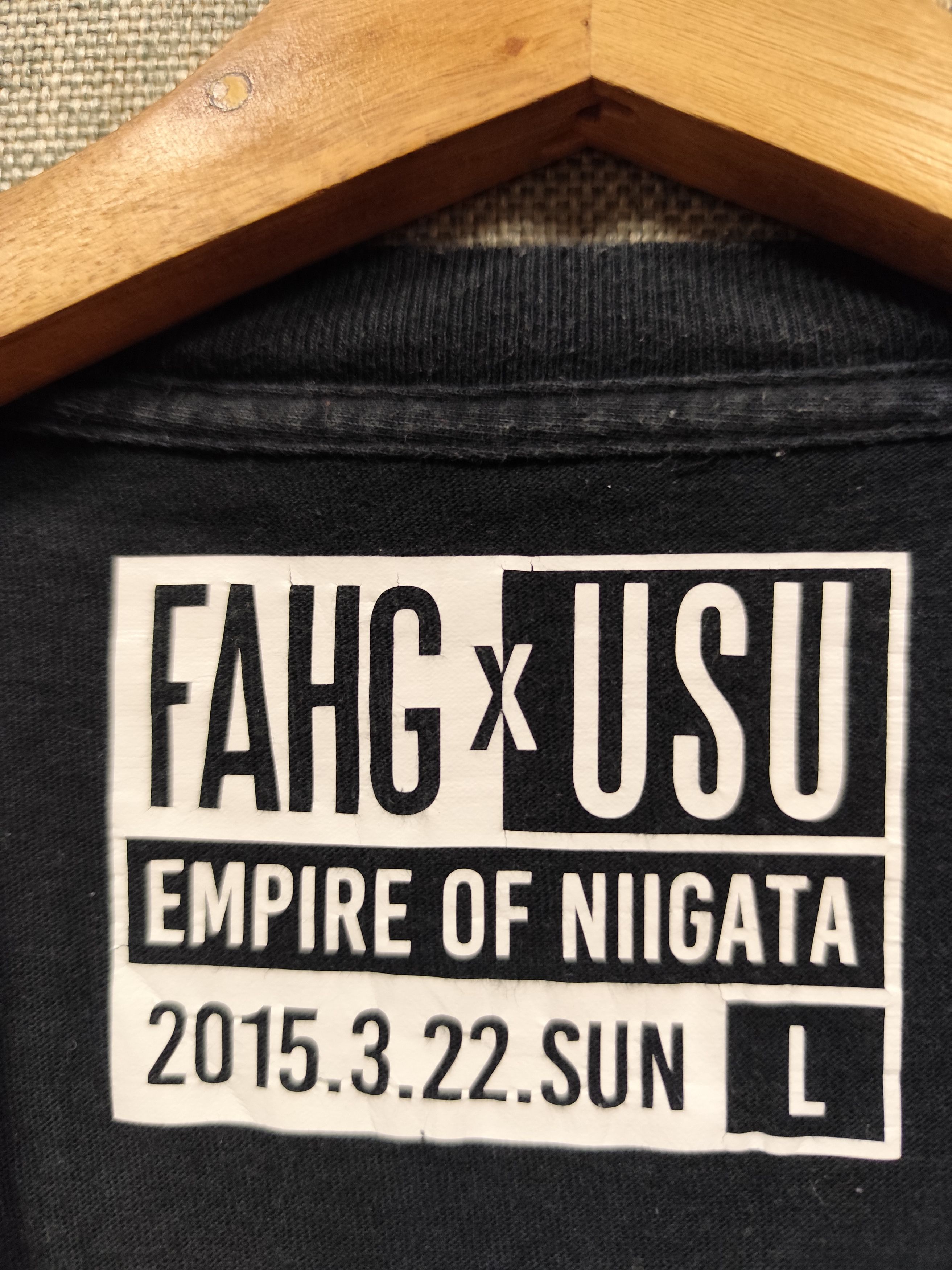 Japanese Brand FAHG x USU tee Size US M / EU 48-50 / 2 - 4 Thumbnail