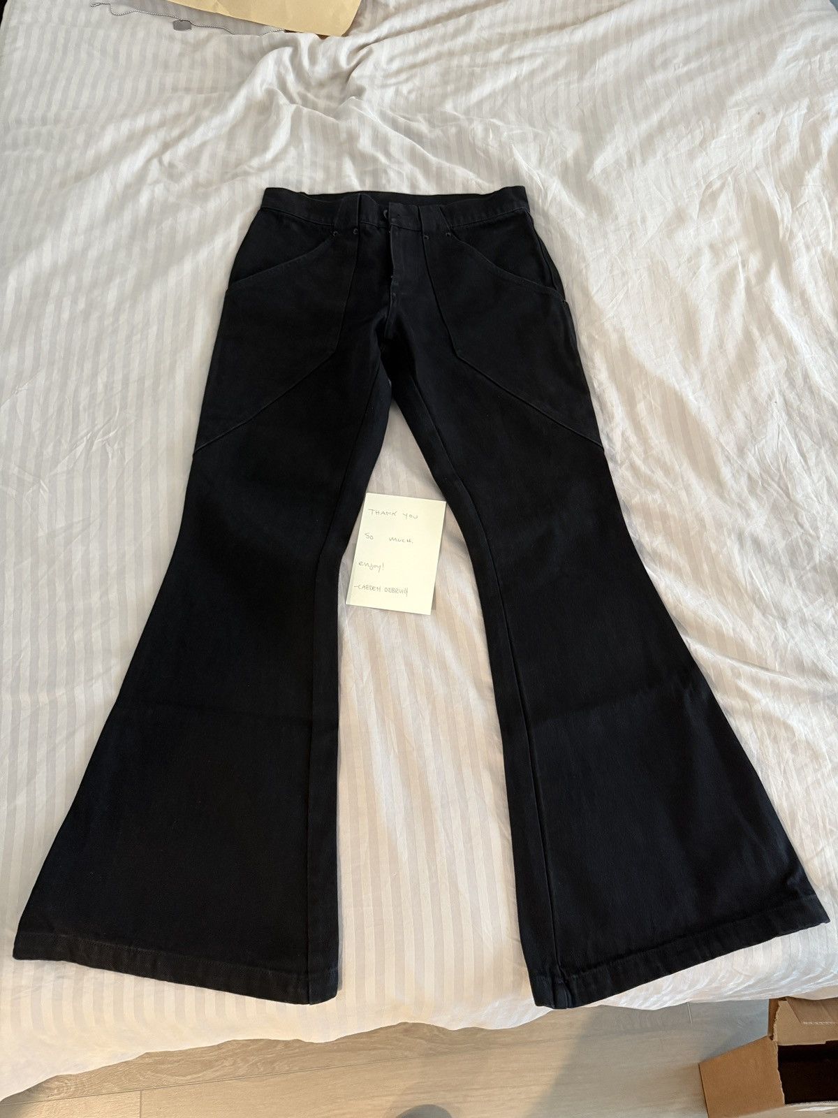 Other Flared Black Jeans | E for enything Size US 28 / EU 44 - 1 Thumbnail