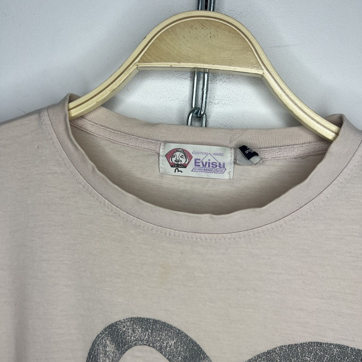 Evisu × Japanese Brand × Vintage Vintage 90s Evisu Big Logo Tee Tshirt Size US XL / EU 56 / 4 - 5 Thumbnail