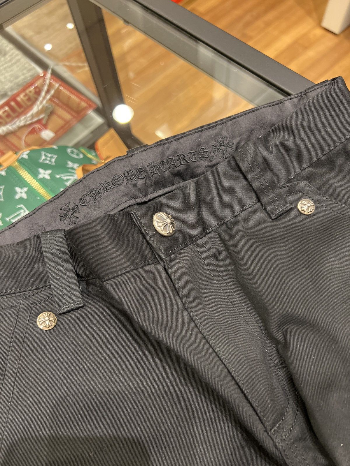 Chrome Hearts Chrome Hearts Cross Patch Carpenter Pants Size 27" / US 4 / IT 40 - 10 Thumbnail