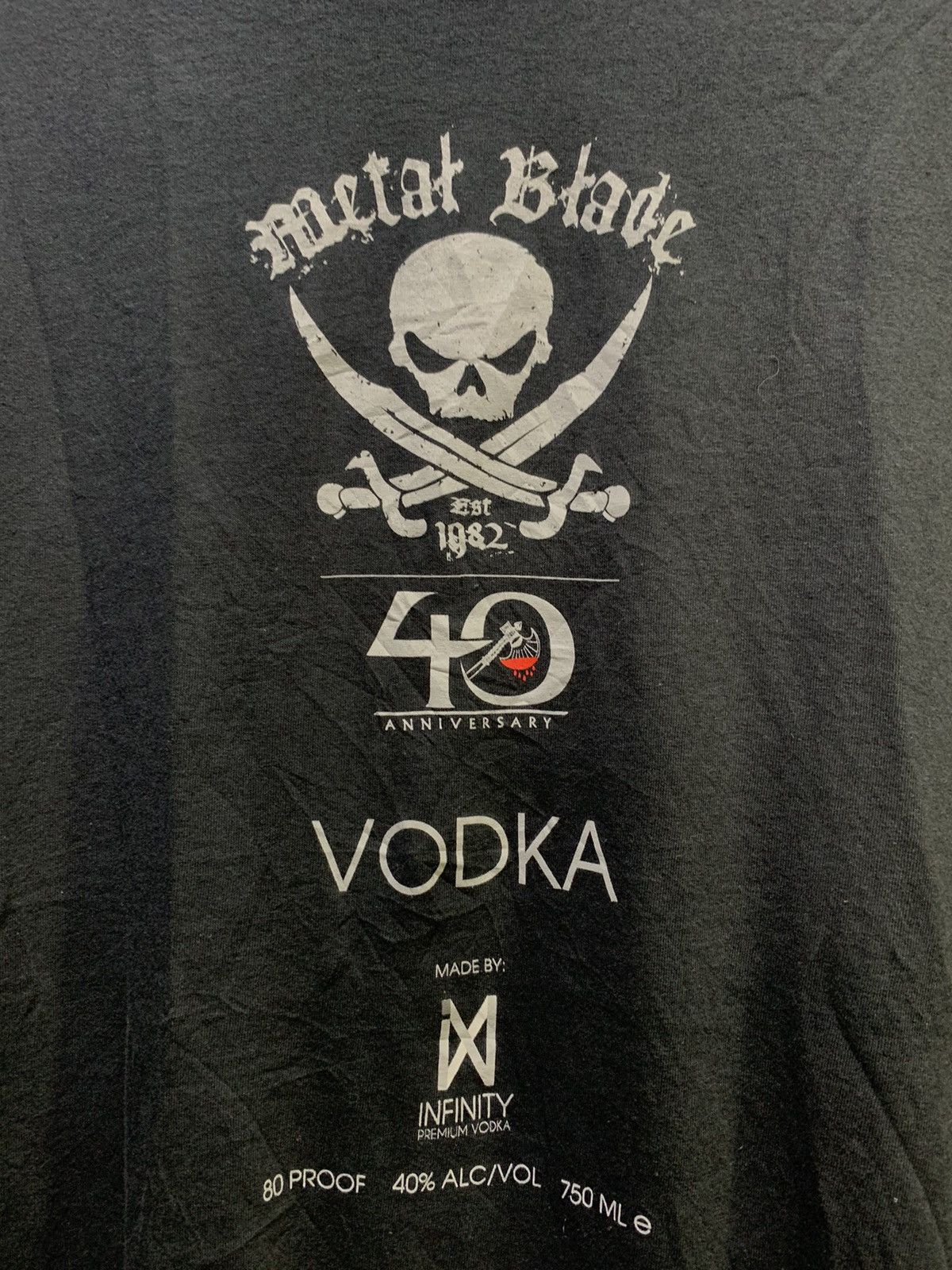 METAL BLADE RECORDS Est 1982 “40 th Anniversary / Vodka”