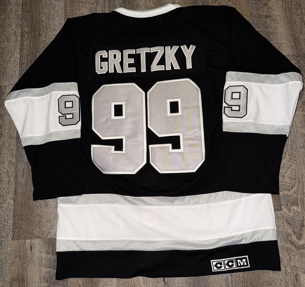 Ccm Vintage Wayne Gretzky Kings CCM Hockey Jersey size 52 XL Size US XL / EU 56 / 4 - 3 Thumbnail