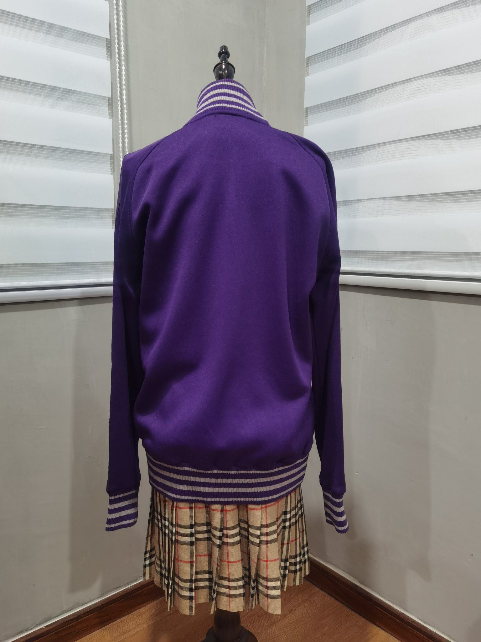 Burberry BURBERRY BLACK LABEL purple jacket S 2240 Size S / US 4 / IT 40 - 4 Thumbnail