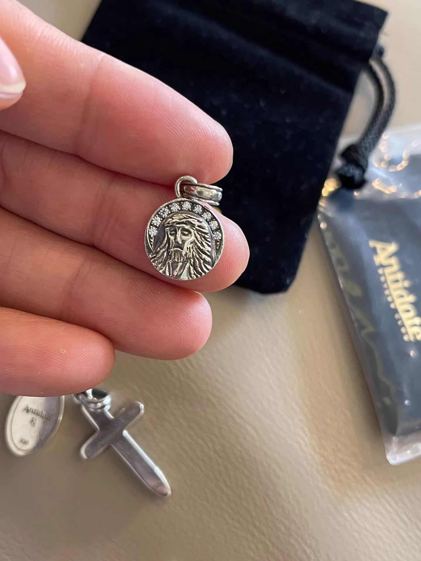 Antidote BuyersClub Japan Jesus Diamond Pendant New