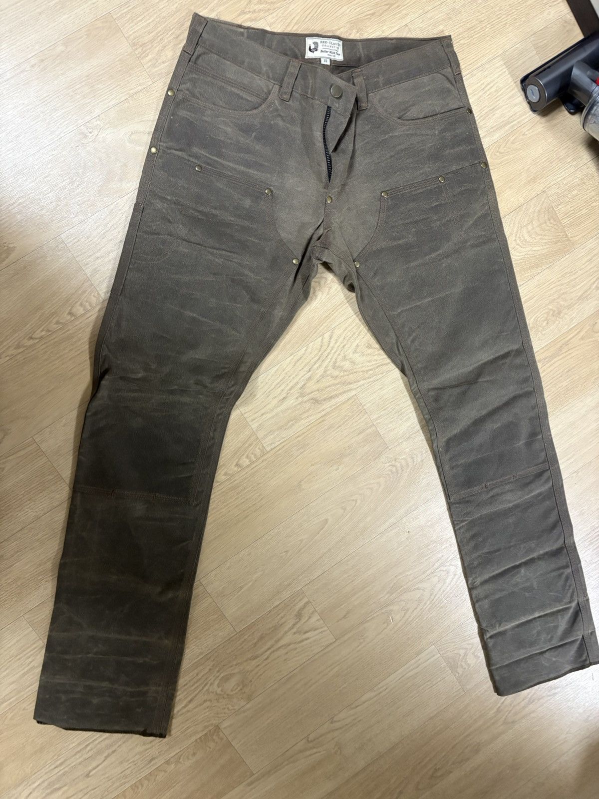 Red Clouds Collective Canvas Fitted Work Pant - Havana Size US 32 / EU 48 - 2 Thumbnail