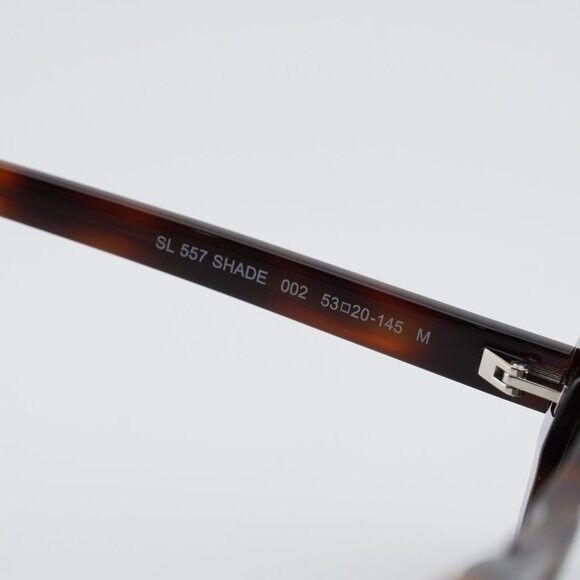 Saint Laurent SL557 SHADE 002 Sunglasses Havana Oval Frame