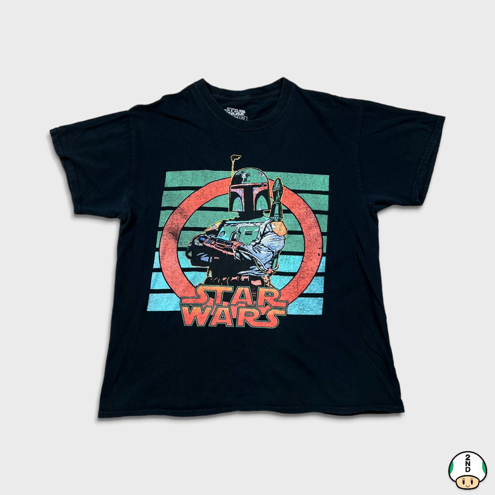 Star Wars × Vintage Star Wars T Shirt Large Boba Fett Movie Short Sleeve Tee Size US L / EU 52-54 / 3 - 1 Thumbnail