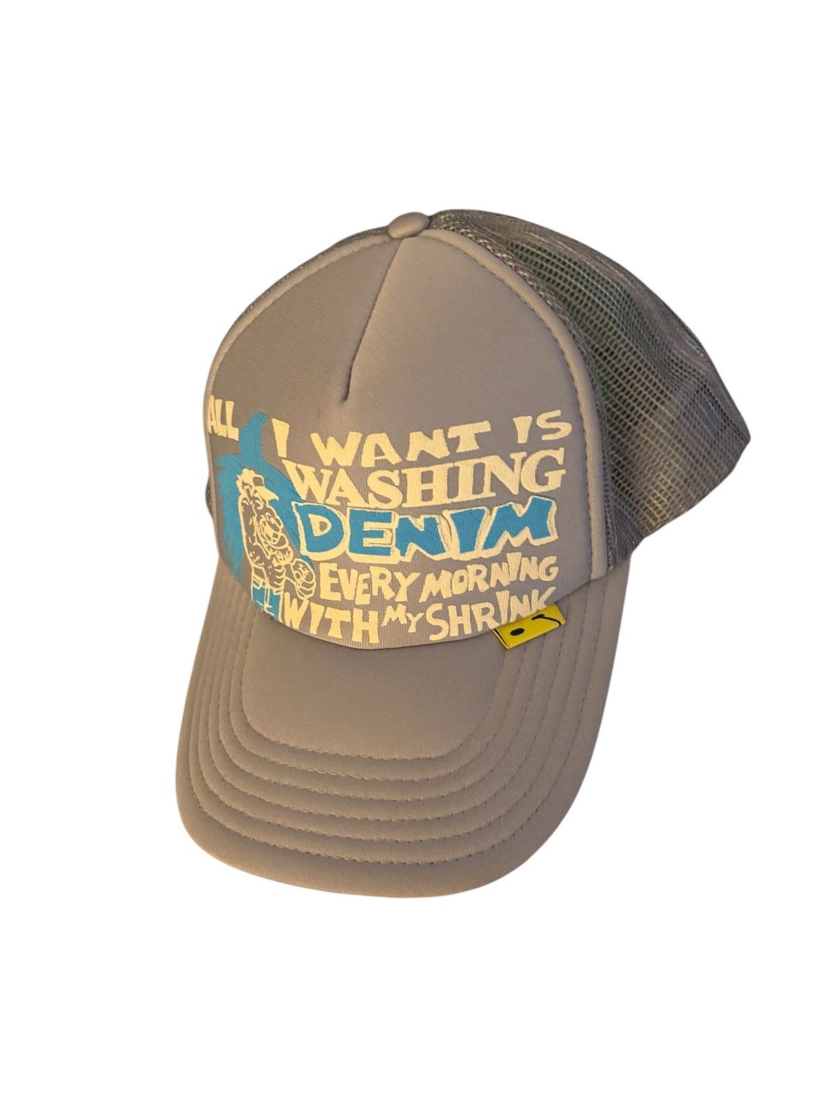 Kapital Kapital Trucker Hat (Washing Denim) Size ONE SIZE - 1 Thumbnail