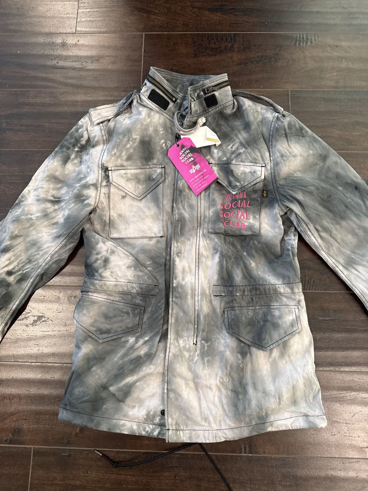 Anti Social Social Club ASSC x Alpha Industries M65 Jacket - BRAND NEW Size US S / EU 44-46 / 1 - 2 Thumbnail