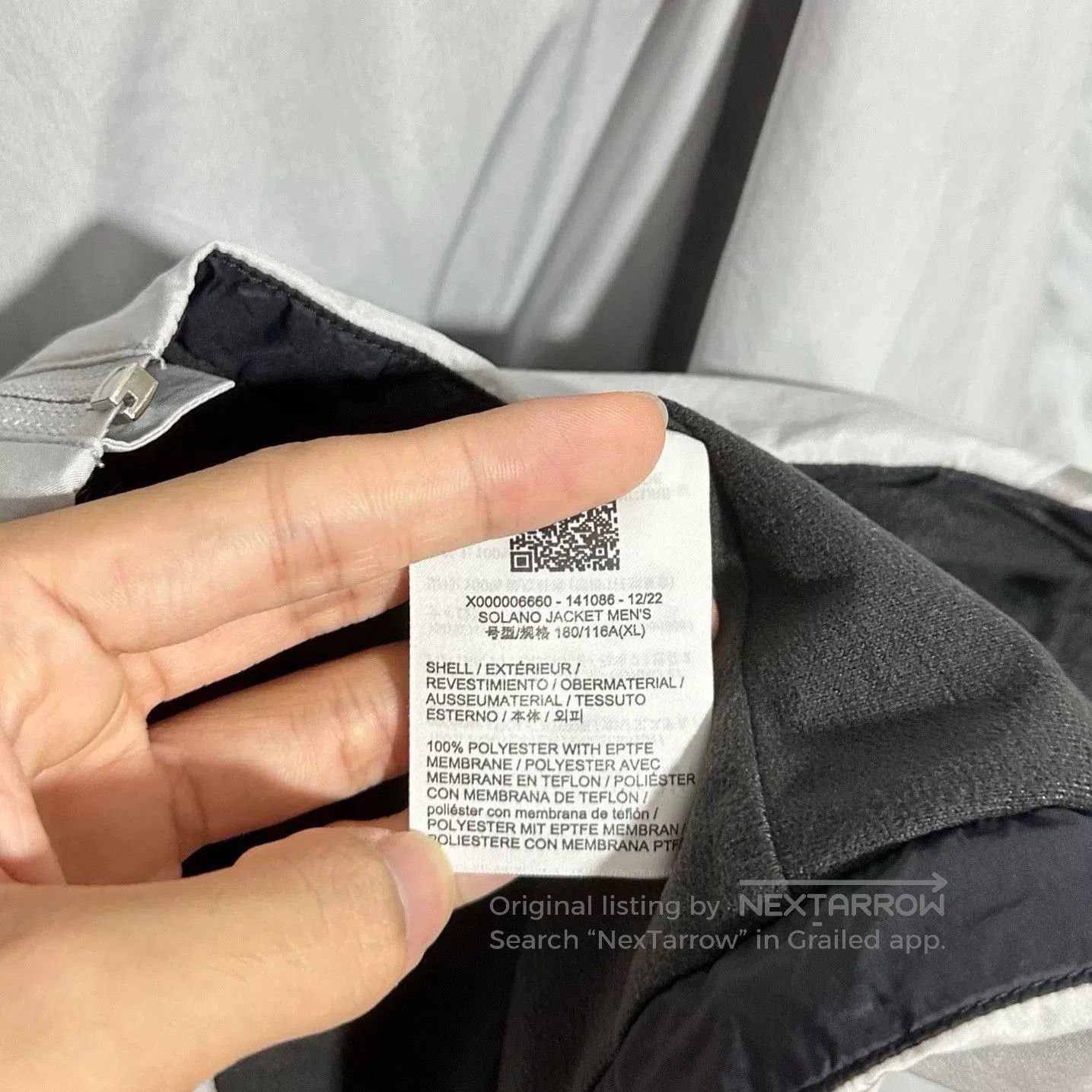 Arc'teryx arcteryx solano hoody lightweight jacket. Size US XL / EU 56 / 4 - 7 Thumbnail