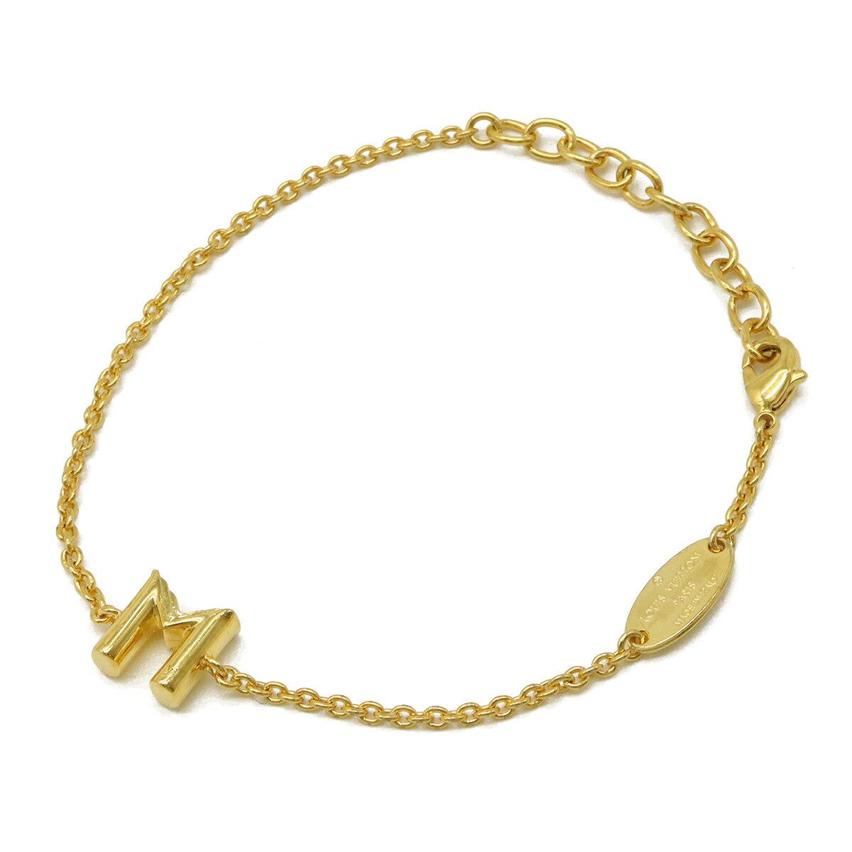Louis Vuitton Louis Vuitton Louis Vuitton LV&ME M Initial Bracelet Metal Bracelet M67170 DUTY FREE for USA Size ONE SIZE - 1 Thumbnail