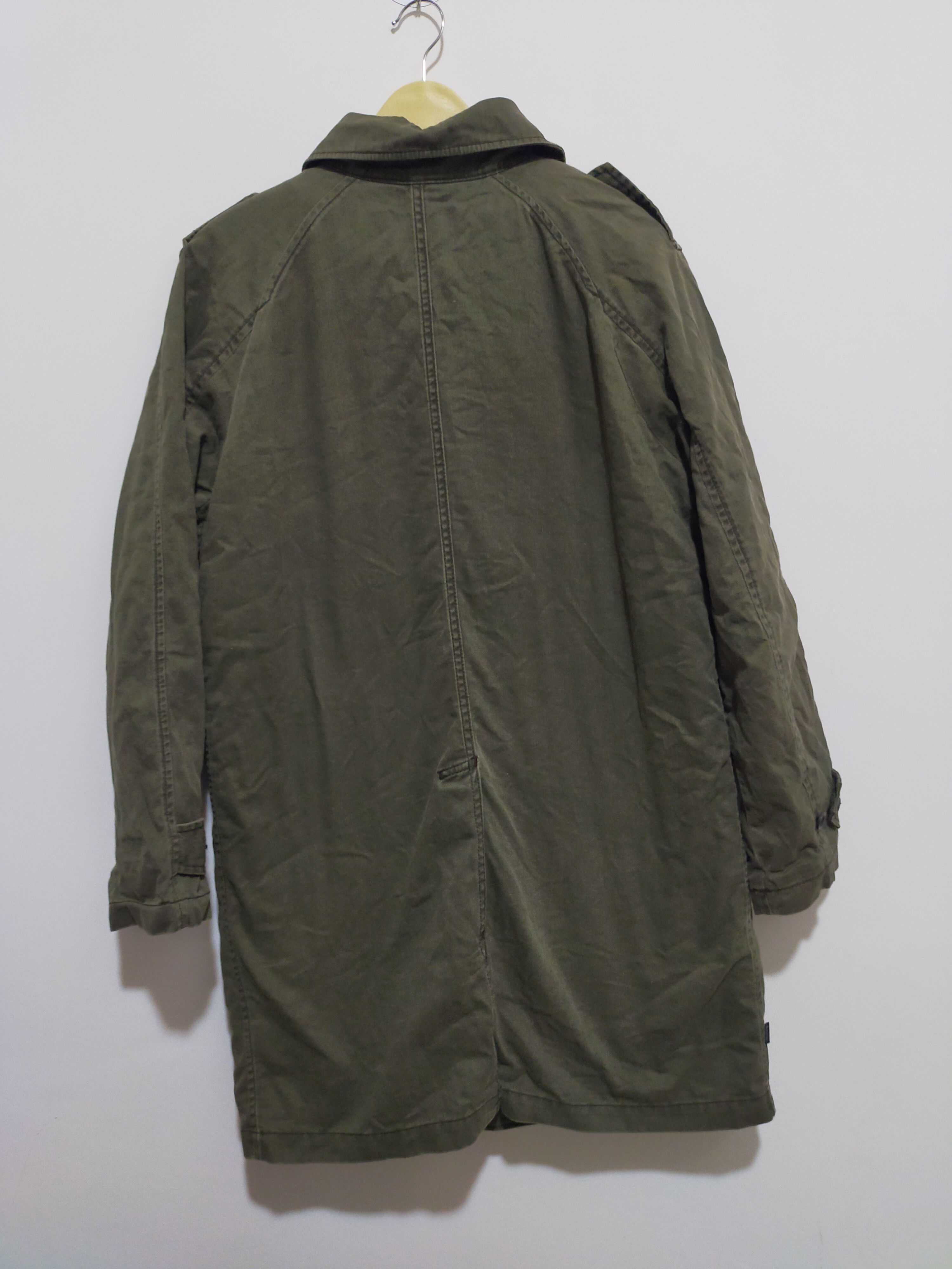 Paul Smith WINTER MEN ARMY GREEN WARM PARKA Size US M / EU 48-50 / 2 - 2 Thumbnail