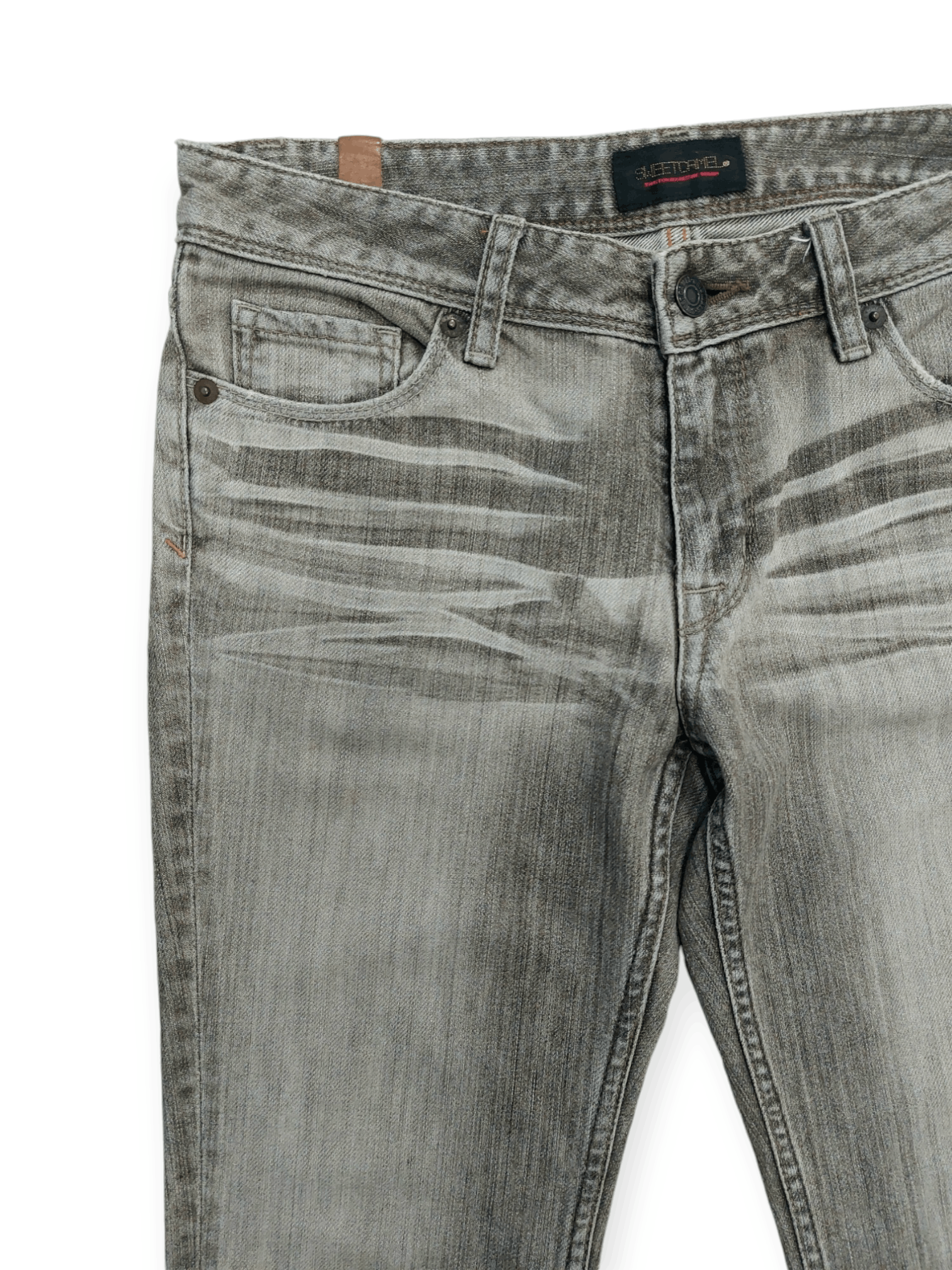 Japanese Brand Flare Sweet Camel Japan Jeans Size 28" / US 6 / IT 42 - 10 Thumbnail