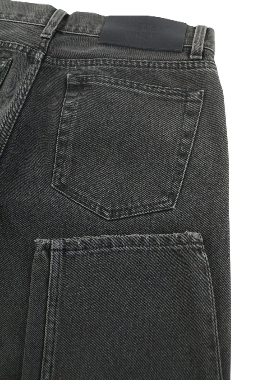 Ambush Design WKSP W31 Black Button 5-Pocket Denim Jeans 86794 Size US 31 - 6 Thumbnail