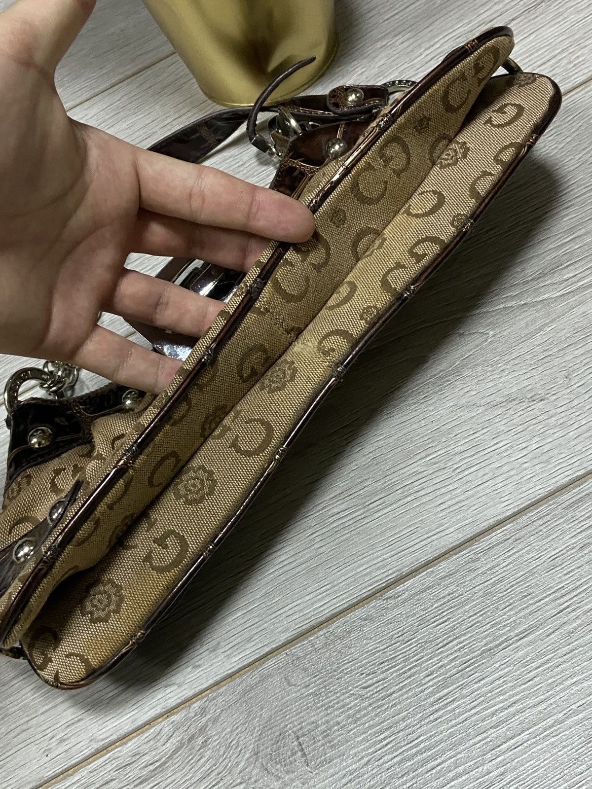 Guess Guess style vintage monogram big logo small bag Size ONE SIZE - 4 Thumbnail