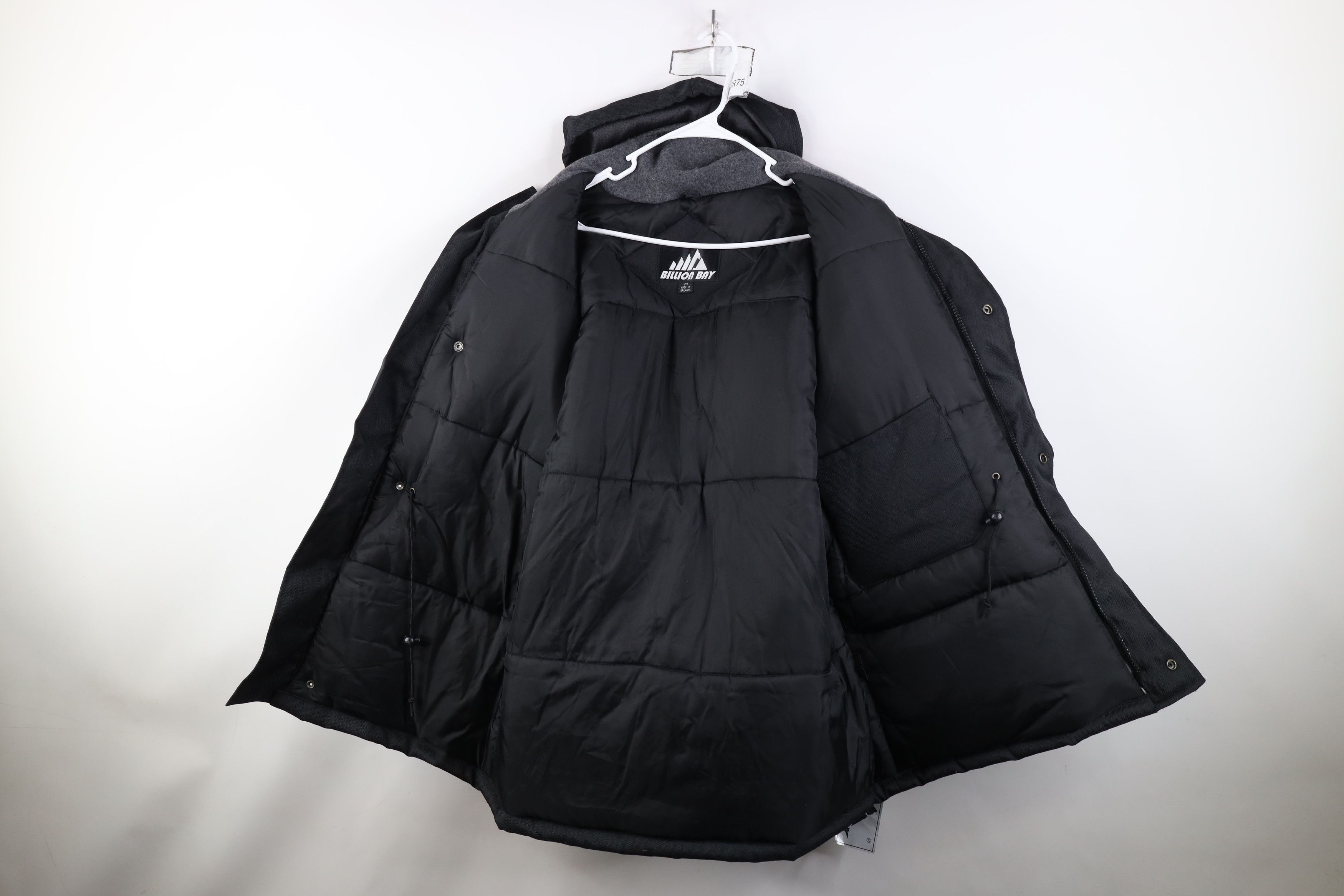 Vintage Deadstock Vintage 90s Streetwear Hooded Puffer Chore Jacket Size US M / EU 48-50 / 2 - 9 Thumbnail