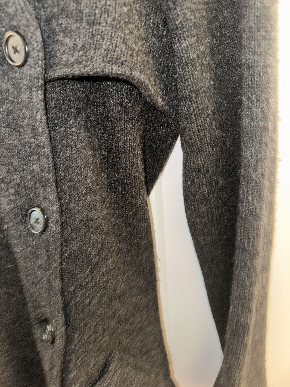 Polo Ralph Lauren × Ralph Lauren LAUREN by Ralph Lauren Lambswool trench coat no belt Size L / US 10 / IT 46 - 4 Thumbnail
