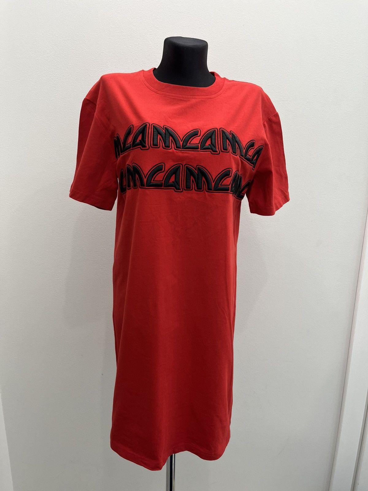 McQ Alexander McQueen McQ by Alexander McQueen MCQ Embroidered Tee Dres Size M / US 6-8 / IT 42-44 - 2 Thumbnail