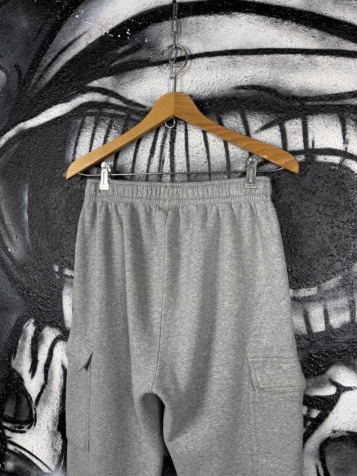 Japanese Brand Nike Y2K Grey Cotton Cargo Pants Men’s Size Small Size US 30 / EU 46 - 6 Thumbnail