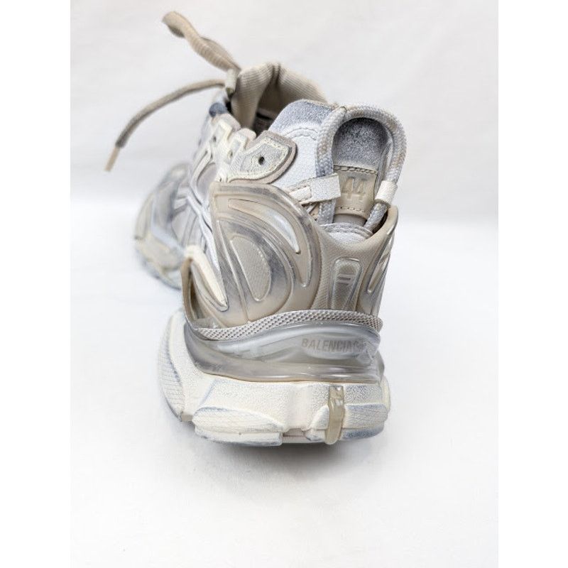 Balenciaga o1rshd1 Q:2 / Nylon/Suede/Mesh/w Runners in Beige Size US 11 / EU 44 - 11 Thumbnail