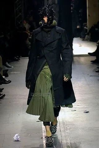Junya Watanabe Junya Watanabe size S Deconstructed pleated skirt Size 23" - 7 Thumbnail