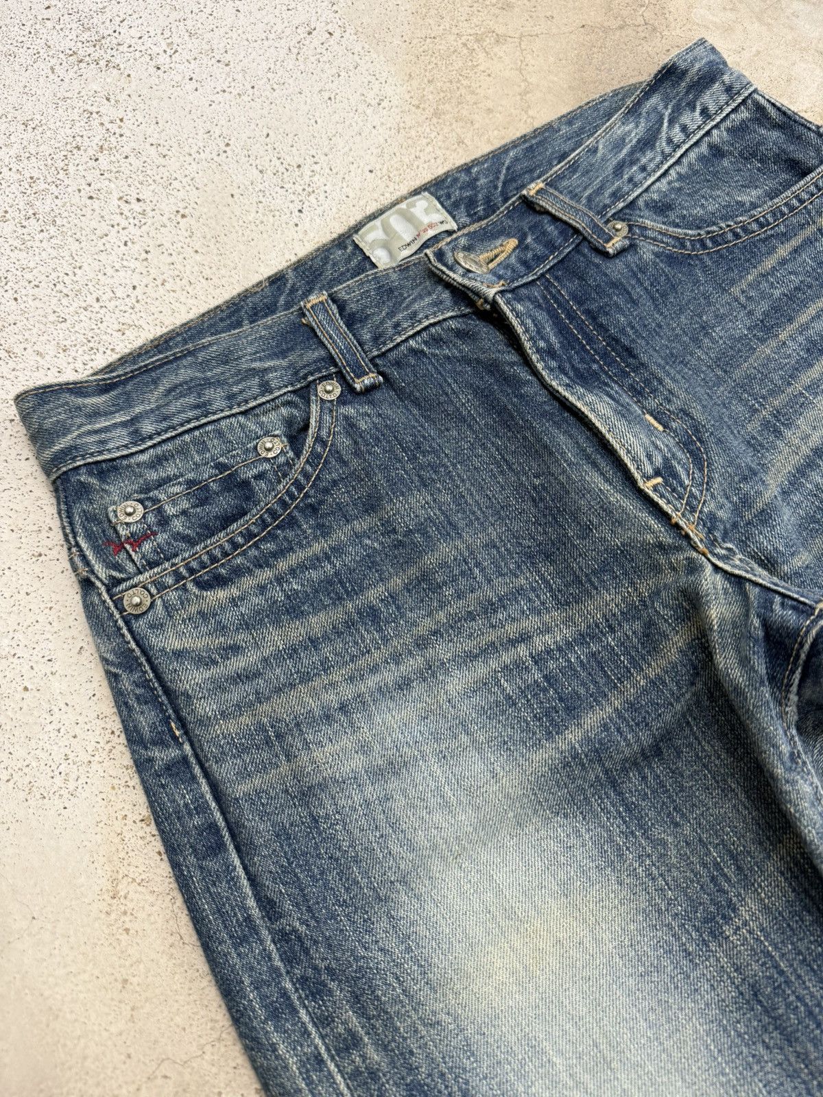 Edwin Miss Edwin 503 Flare Stonewashed Unisex Denim Pants Size 27" / US 4 / IT 40 - 6 Thumbnail