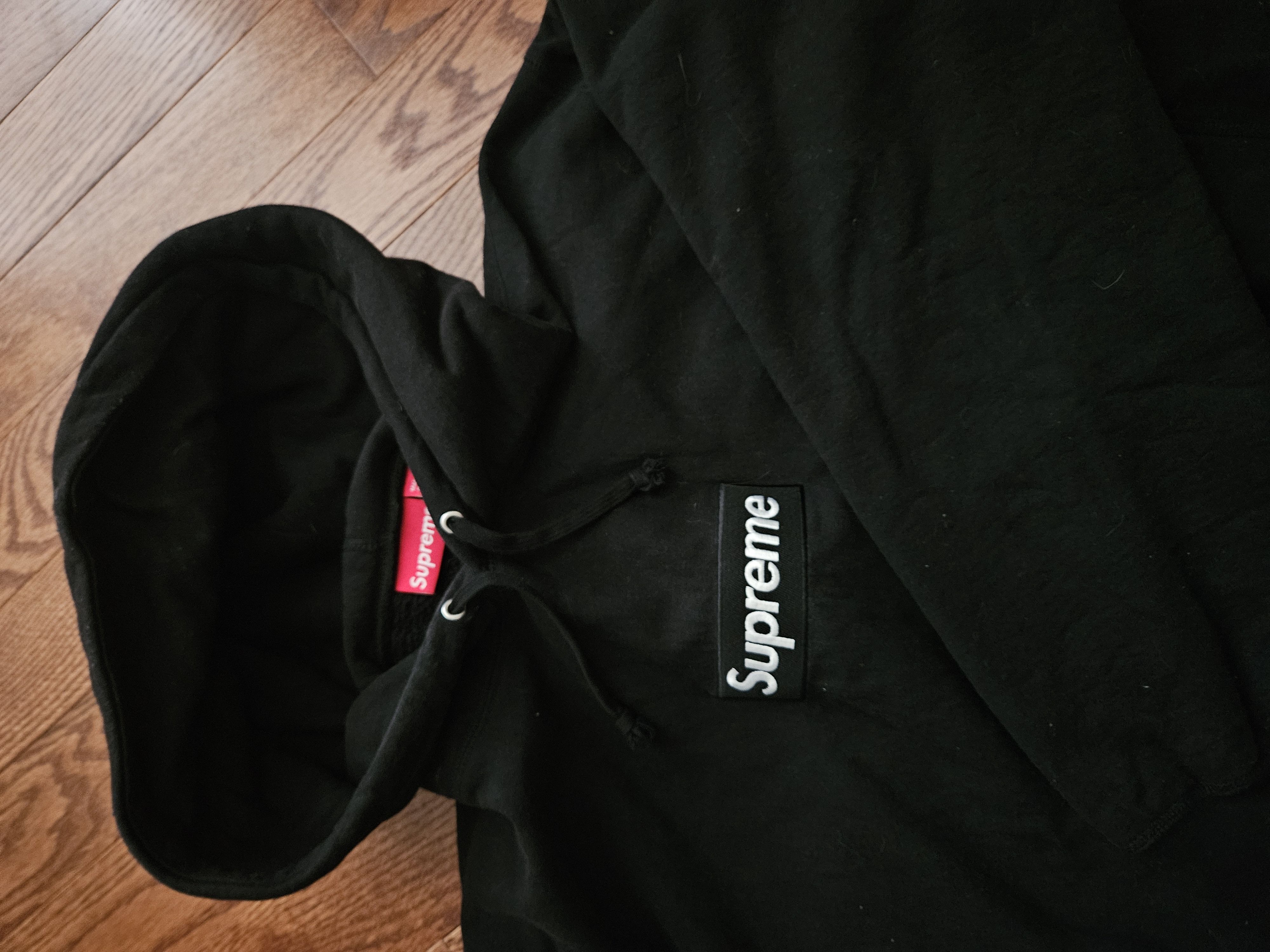Supreme Supreme Box Logo Hoodie - Black Size US XL / EU 56 / 4 - 2 Thumbnail