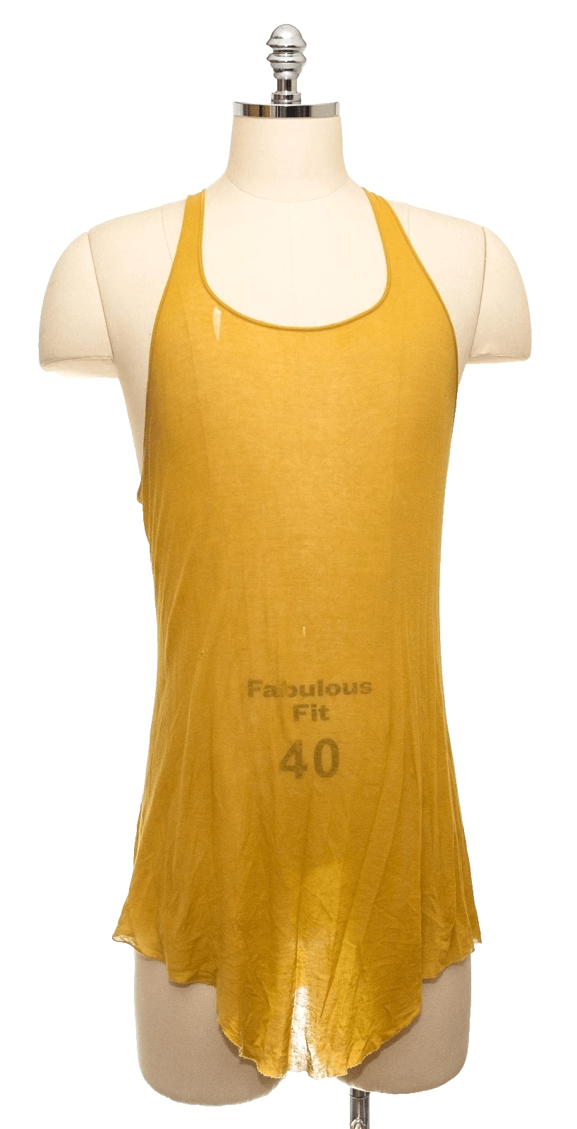 Rick Owens Rick Owens Golden Tank Top Size US M / EU 48-50 / 2 - 1 Thumbnail