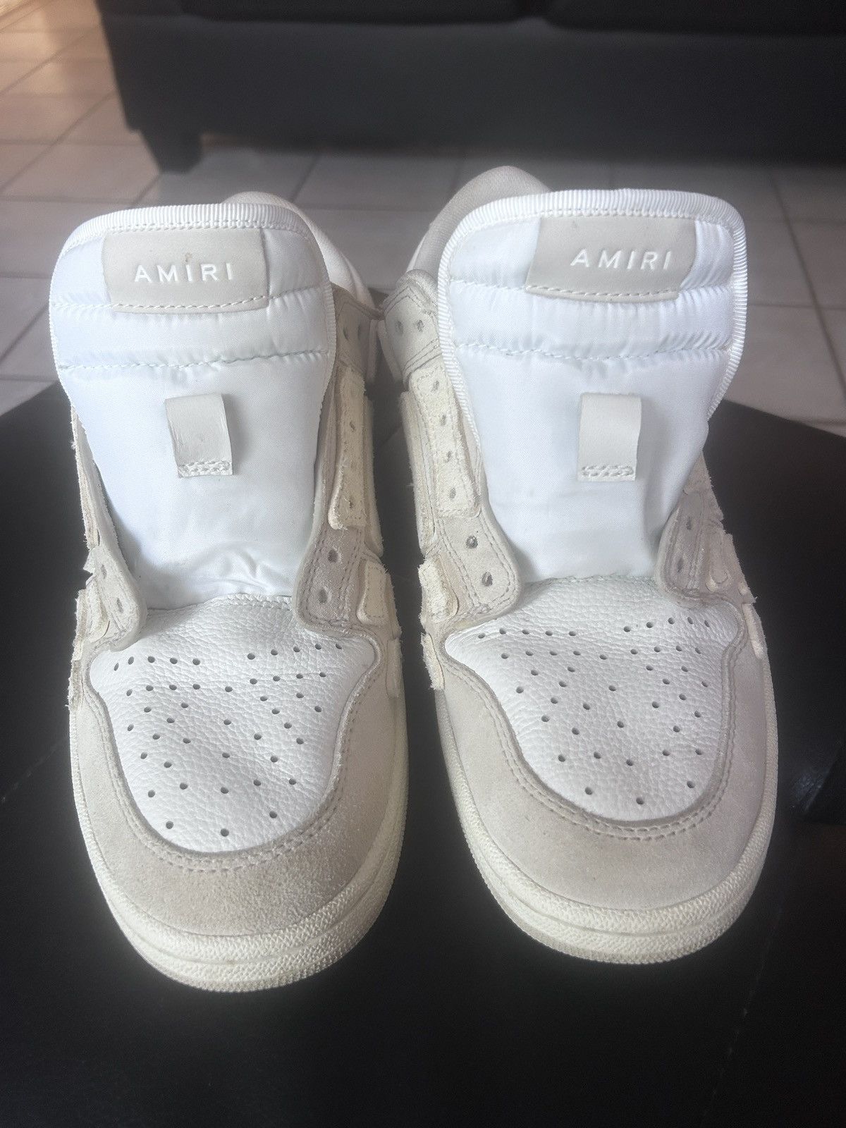 Amiri Amiris White Skeleton Size US 8 / EU 41 - 1 Thumbnail