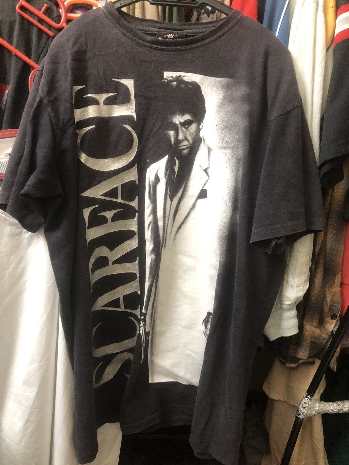Vintage 90s scarface al pacino Size US L / EU 52-54 / 3 - 1 Thumbnail