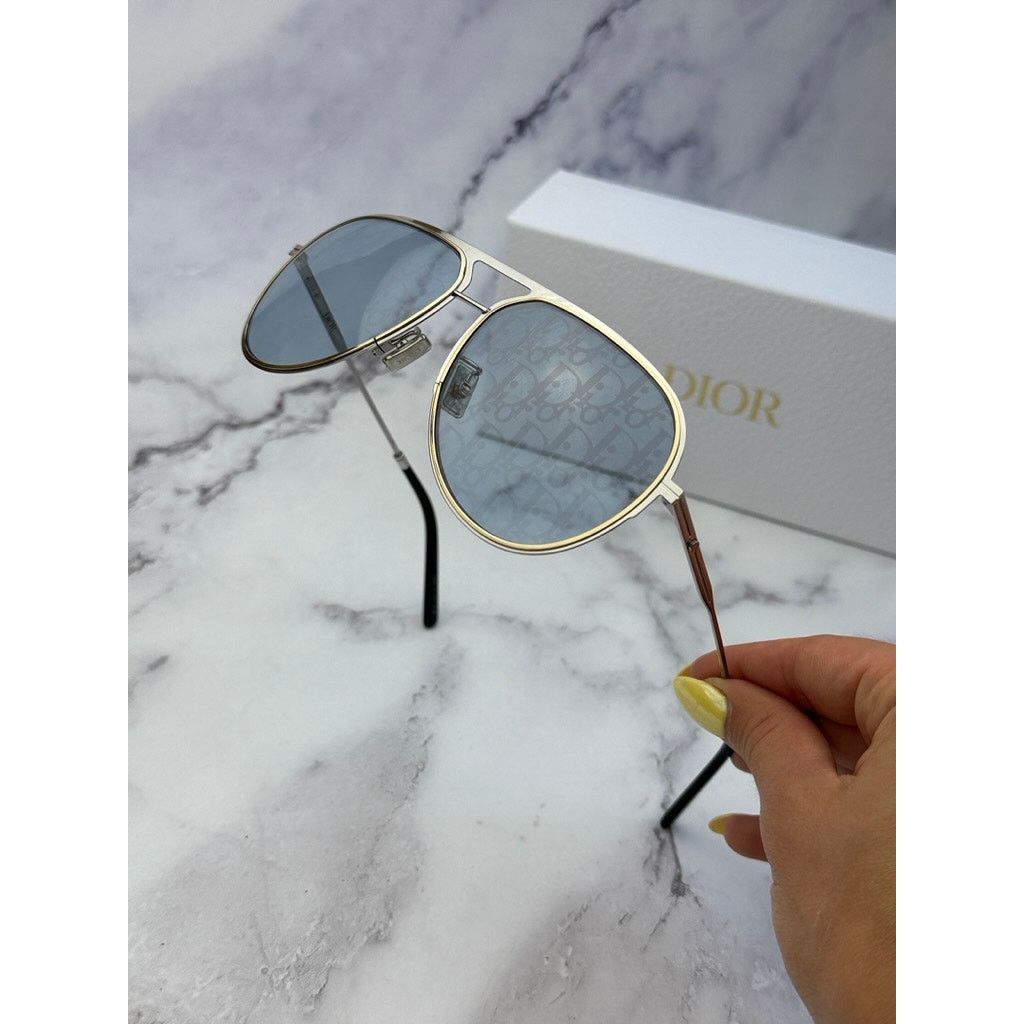 Dior NEW Dior DiorEssential A2U Sunglasses in Logo Oblique Mirror Size ONE SIZE - 3 Thumbnail