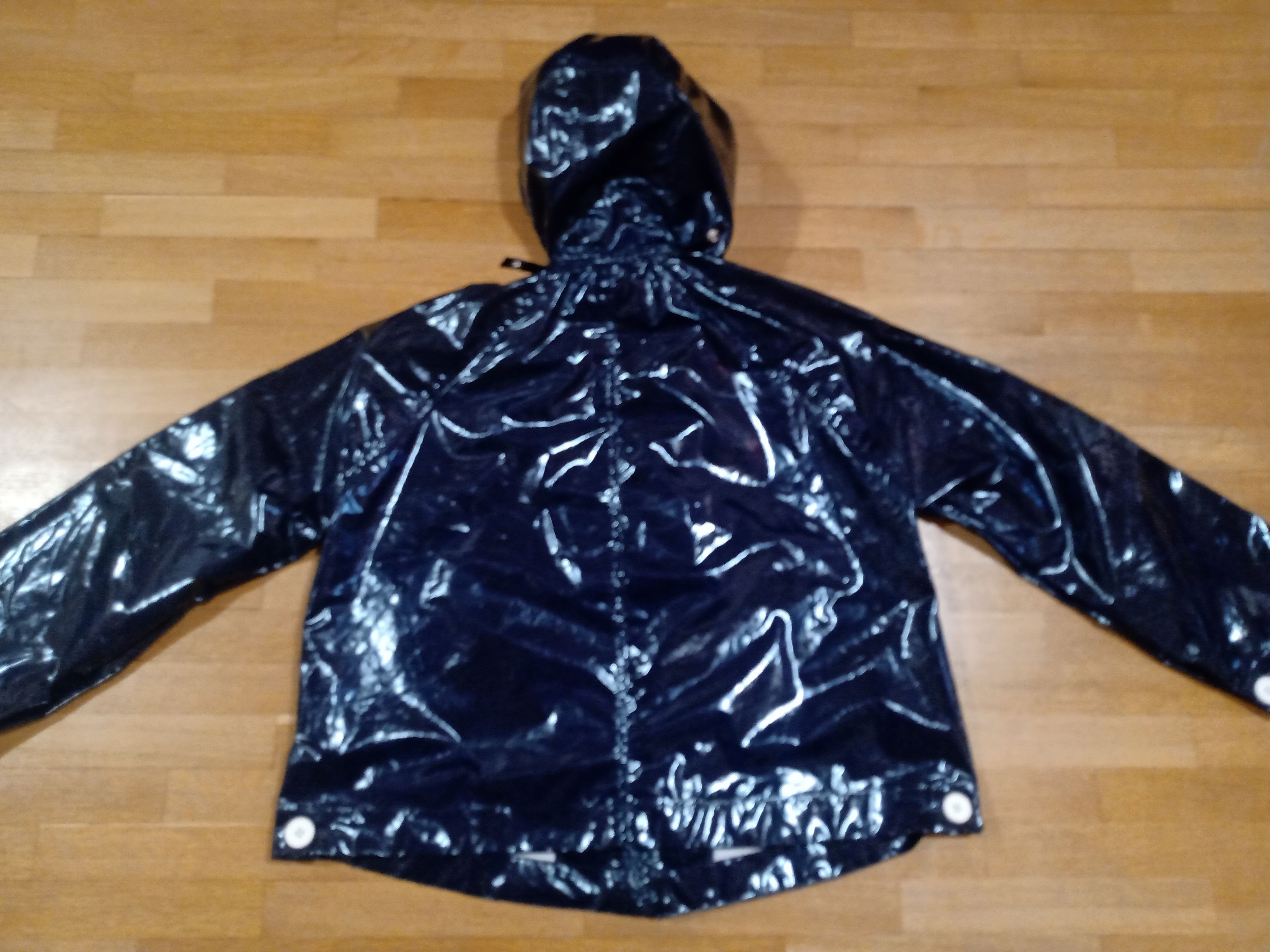 Napapijri Napapijri Glossy Cape Coat Rain Jacket Poncho Shiny Short Size M / US 6-8 / IT 42-44 - 10 Thumbnail