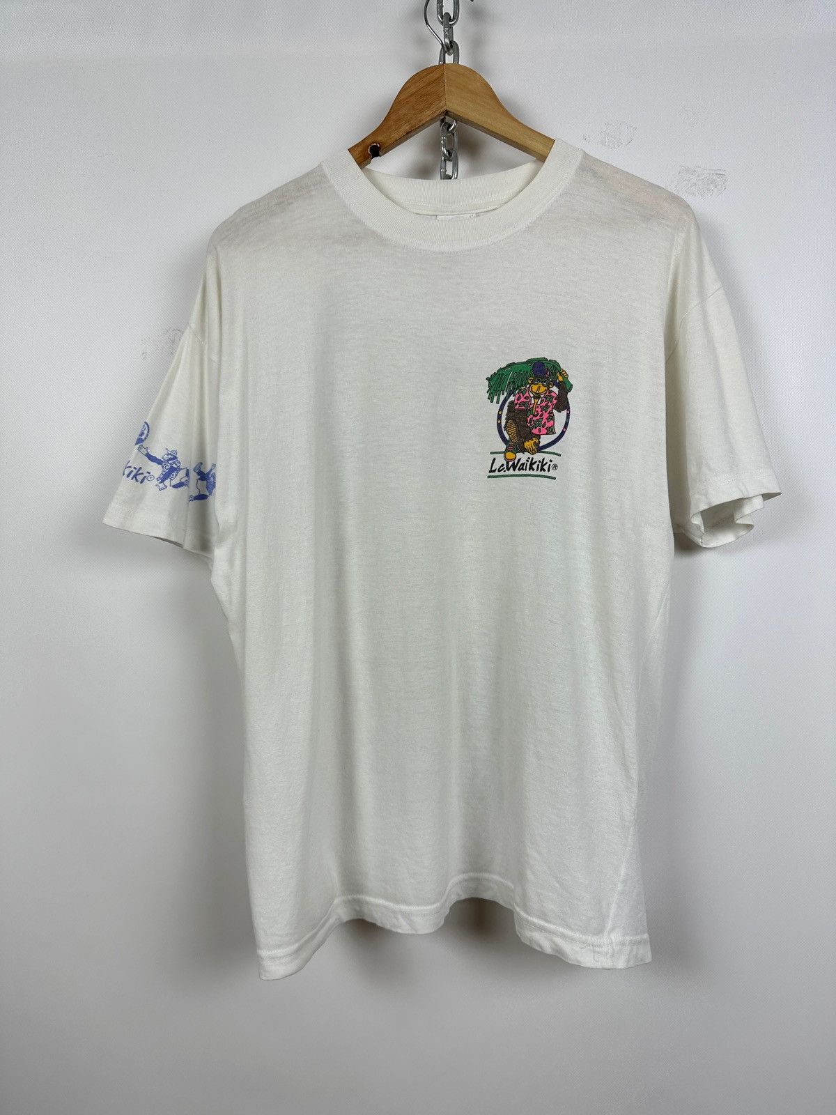 Hook-Ups Vintage LC Waikiki T-Shirt Size US XL / EU 56 / 4 - 3 Thumbnail