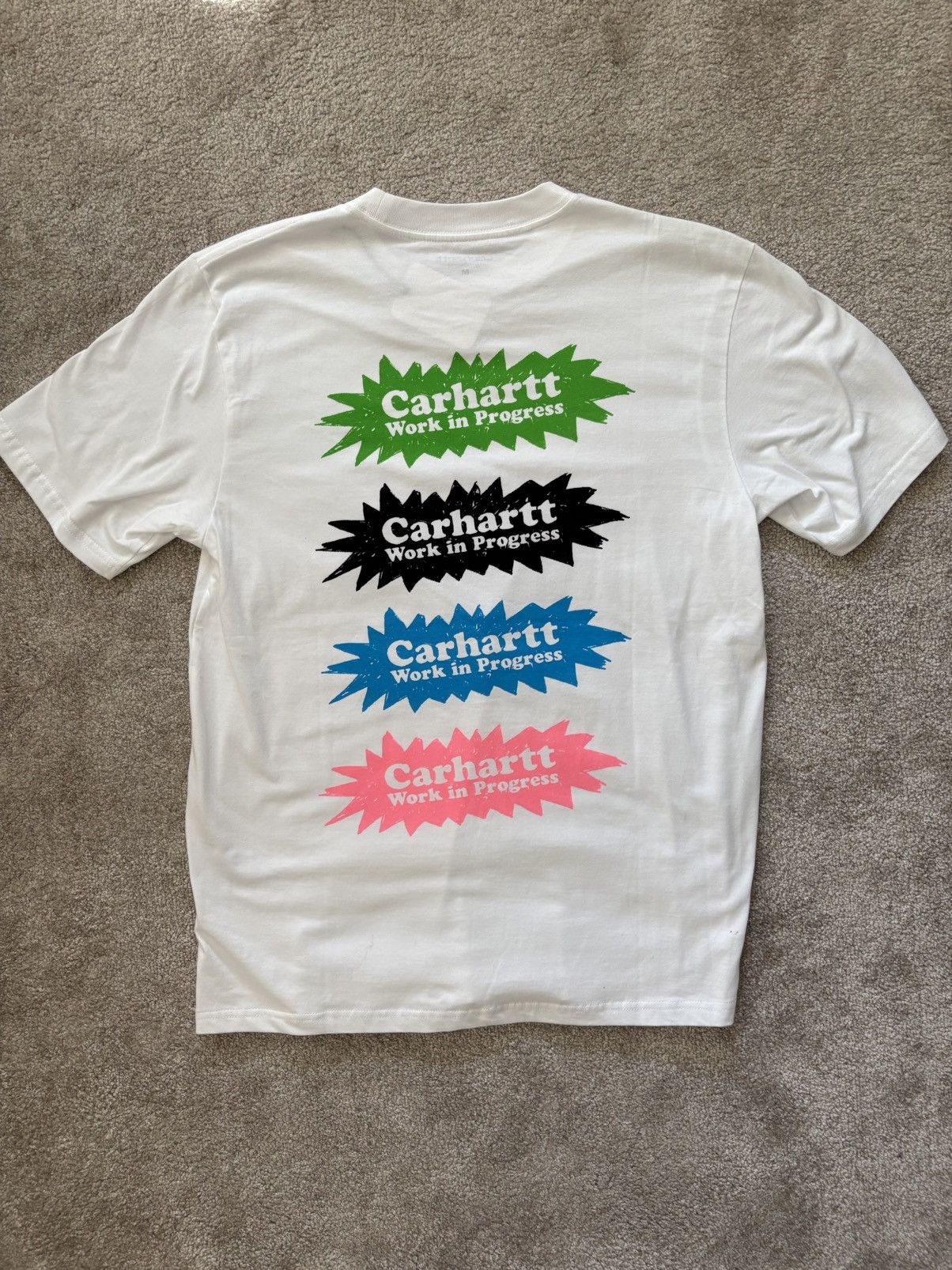 Carhartt Wip Carhartt WIP S/S Bam T-Shirt – White / Size M Size US M / EU 48-50 / 2 - 3 Thumbnail