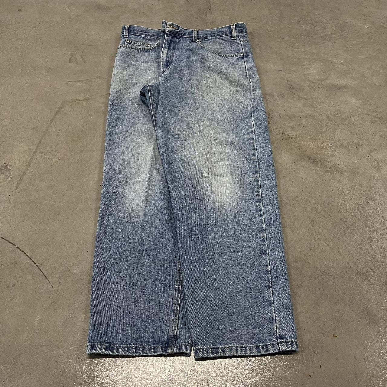 Vintage Vintage Y2K/2000s Faded Glory Light wash Essential Denim Jeans! Size US 36 / EU 52 - 3 Thumbnail