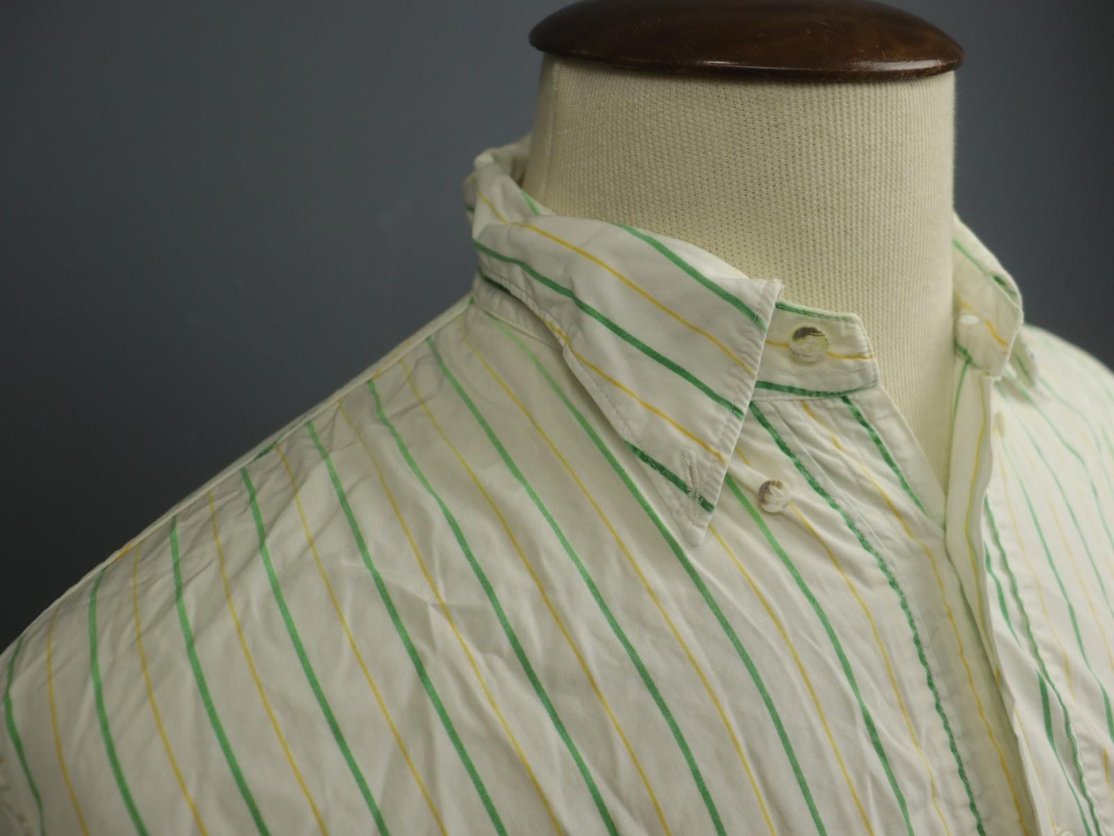 Boneville BONEVILLE Multi Striped Collared Pocket Up Shirt Size 4 Size US M / EU 48-50 / 2 - 6 Thumbnail