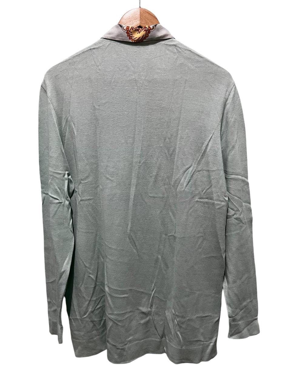 Hermes 🔥GRAILS🔥Vintage hermes shirt half button nice design Size US M / EU 48-50 / 2 - 6 Thumbnail