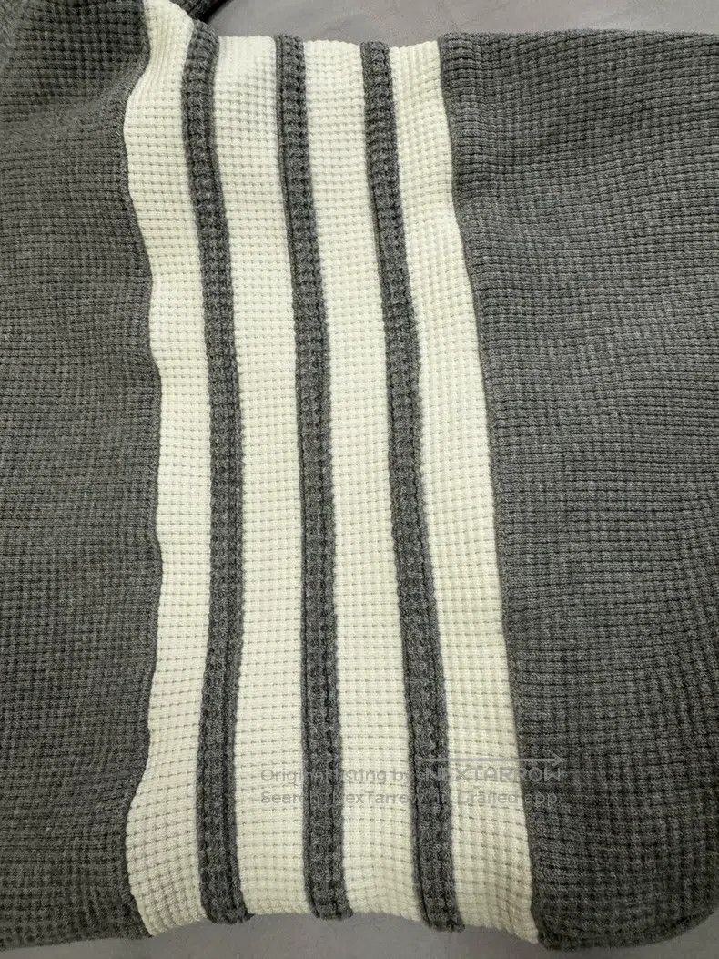 Thom Browne Thom Browne size 3 Waffle Knit Drawstring Bottom Sweatpants Size US 28 / EU 44 - 5 Thumbnail