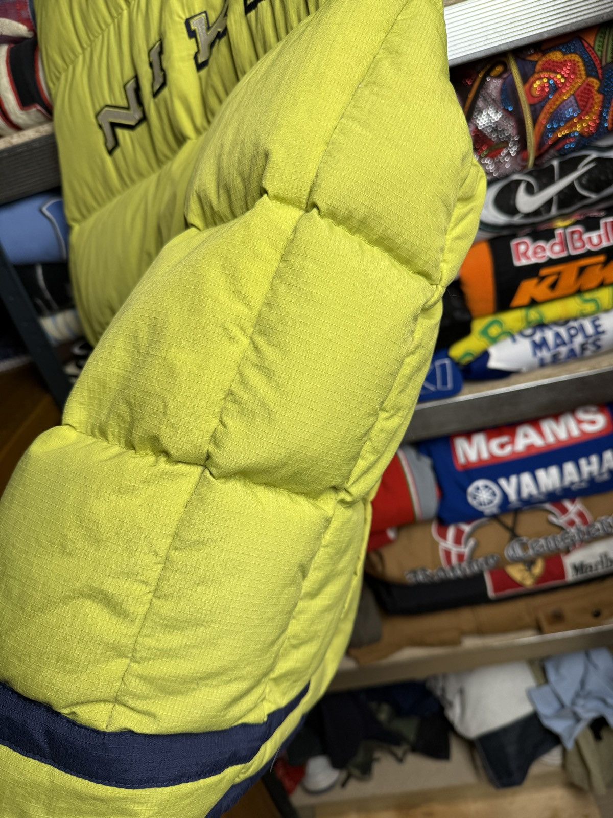 Nike × Nike ACG × Vintage Vintage Nike reversible puffer vest spell out big logo rare Size US XL / EU 56 / 4 - 16 Thumbnail