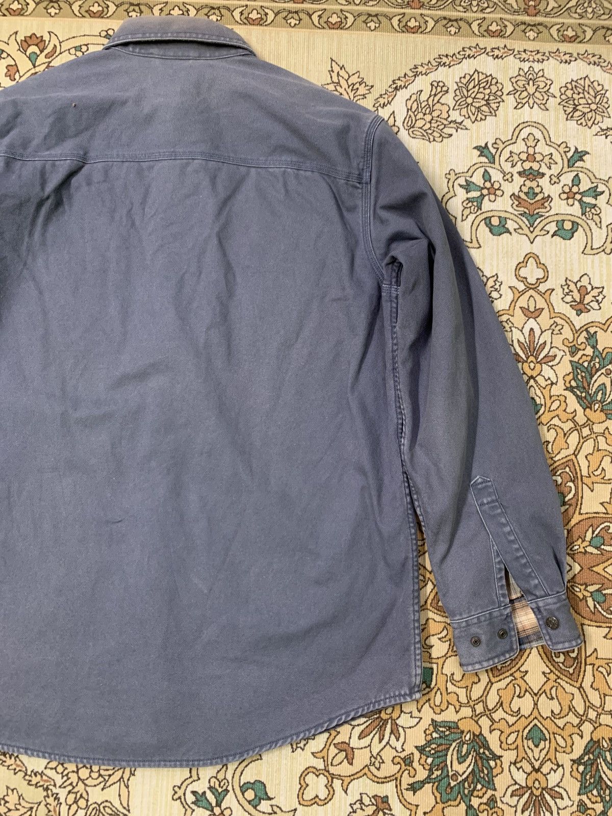 L.L. Bean VINTAGE LL BEAN WORKWEAR DUCK CANVAS SHIRT Size US M / EU 48-50 / 2 - 7 Thumbnail