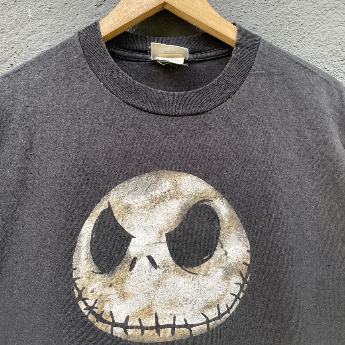 Disney Vintage Faded Nightmare Before Christmas ERD GRUNGE TEE Size US L / EU 52-54 / 3 - 3 Thumbnail