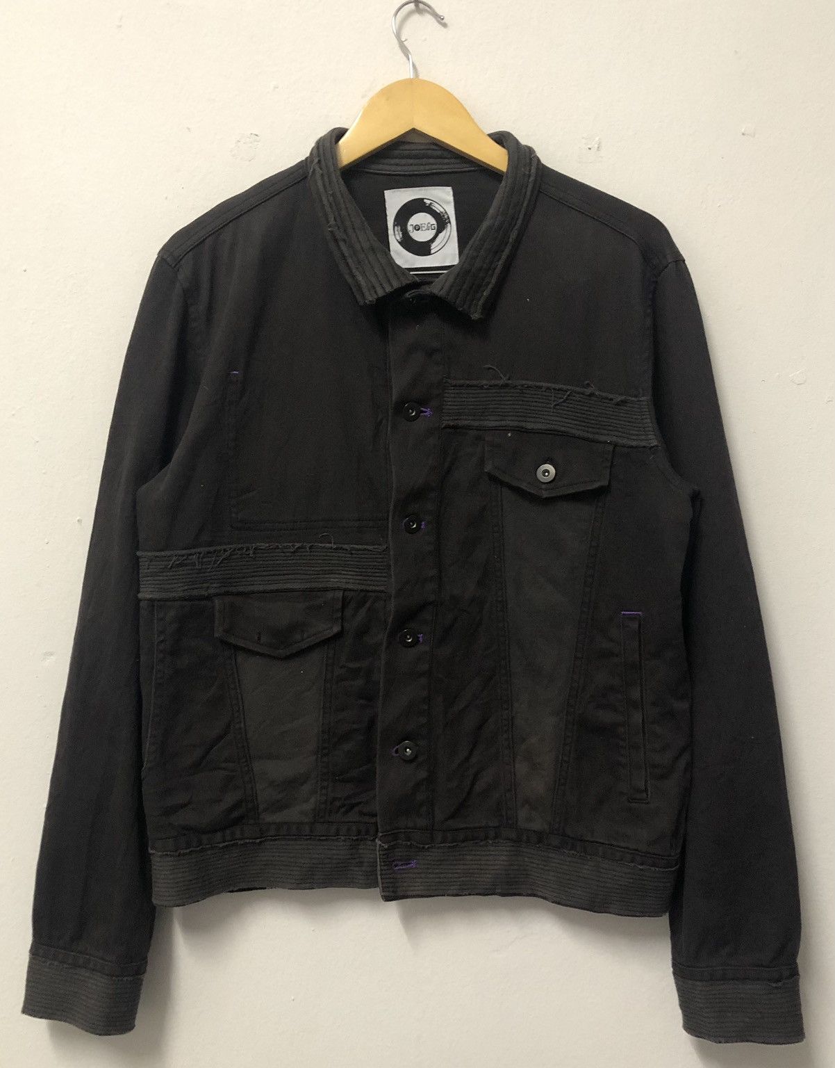 Japanese Brand Vintage JPEGG Button Fly Denim Jacket Size US S / EU 44-46 / 1 - 1 Thumbnail